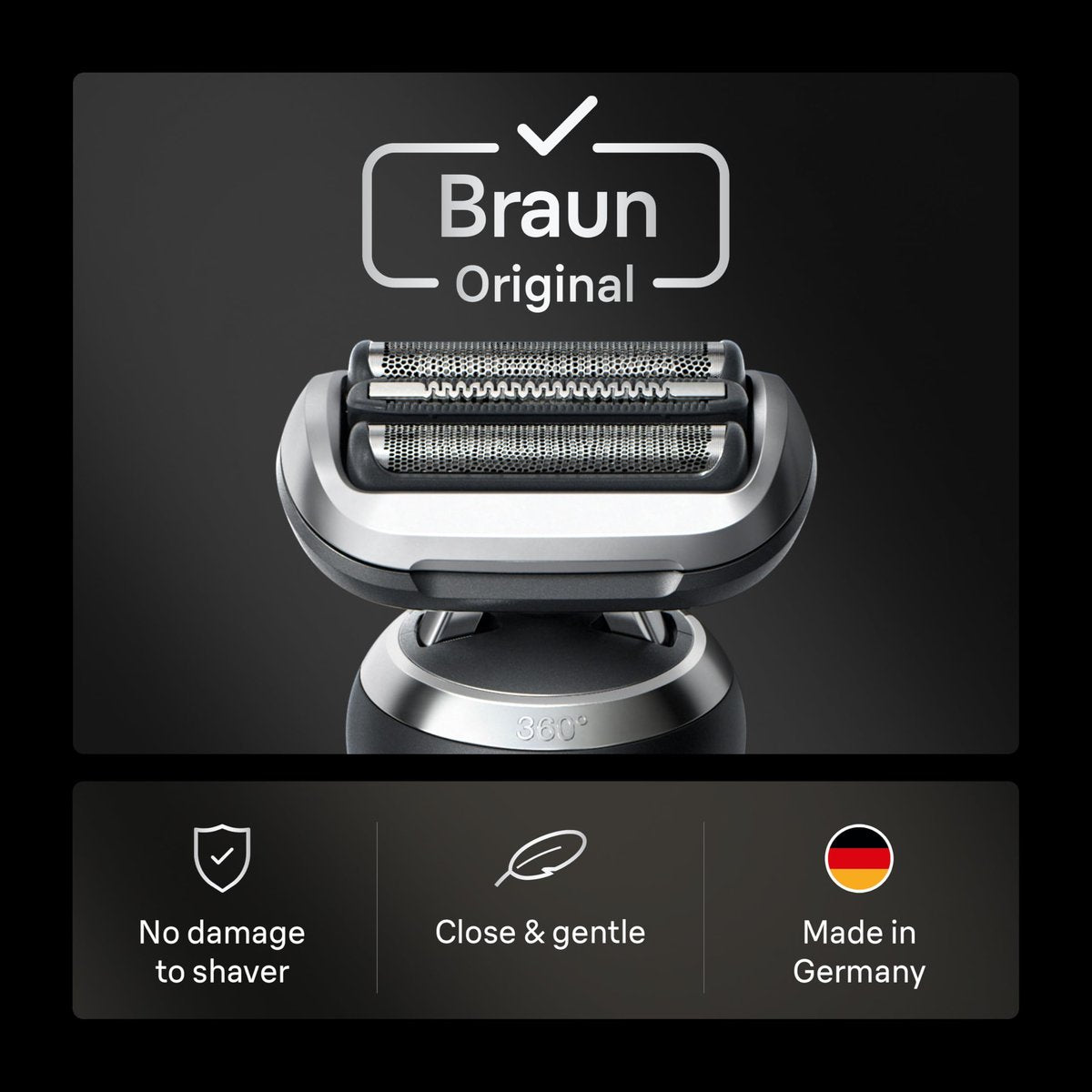 Braun Series 7 Electric Shaver Replacement Head 74S – Restore Peak Shaving Performance Avelisse