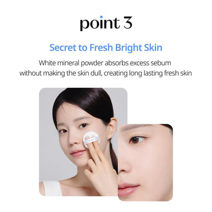 ETUDE Sebum Soak Pact - Oil Control Mineral Powder for Matte Skin, K-Beauty Face Powder, 10g Avelisse