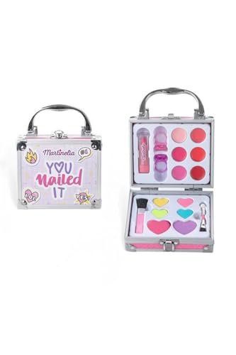 MARTINELIA Girls Makeup Set and Kit - Rose Gold Cosmetic Set for Kids Avelisse