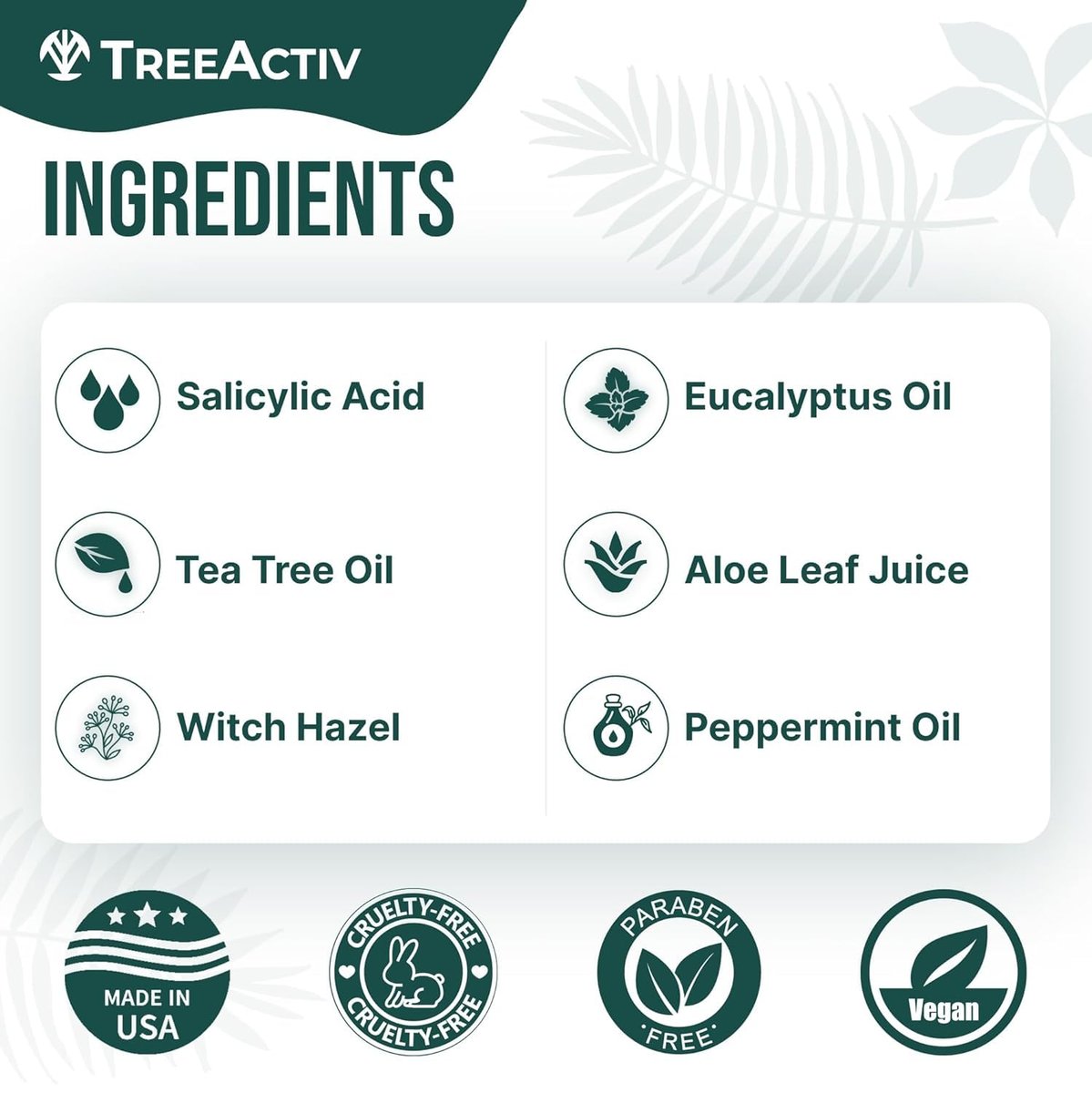Back Acne Spray, 2% Salicylic Acid (BHA) Body Acne Spray, Fast-Drying Tea Tree Oil + Aloe Mist for Back, Chest, Shoulders & Butt, 4 fl oz - görsel 9