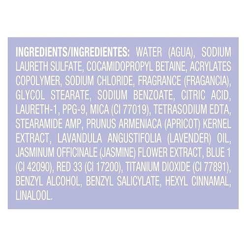 Caress Body Wash Relaxing Jasmine & Lavender 2-Pack – 20 oz Each, Soft Fragrant Skin Avelisse