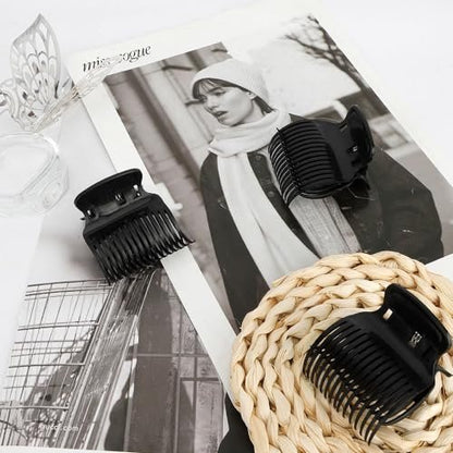 Hair Curler Clips - 12 Pcs Versatile Roller Clips for Effortless Curls and Waves