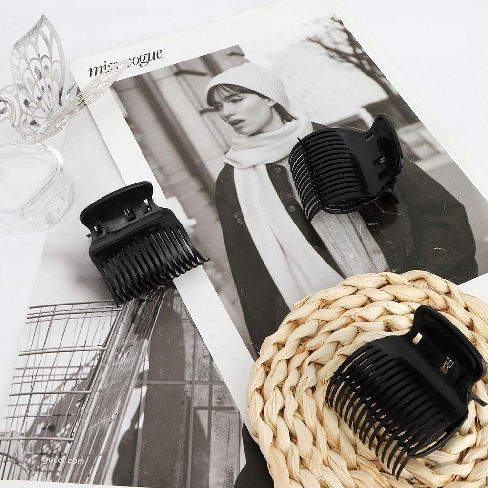 Hair Curler Clips - 12 Pcs Versatile Roller Clips for Effortless Curls and Waves - görsel 11