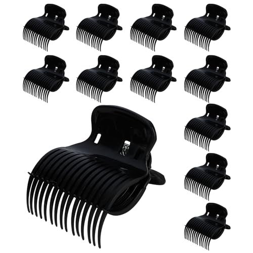 Hair Curler Clips - 12 Pcs Versatile Roller Clips for Effortless Curls and Waves - görsel 2