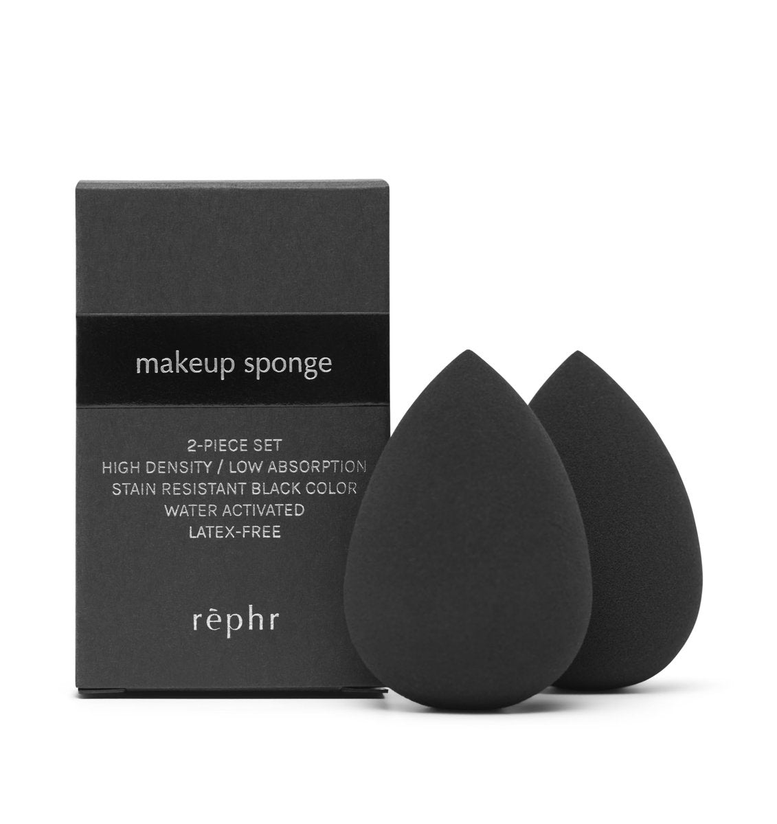 rephr Makeup Sponge - Professional Flawless Finish, Latex-Free Blender for Liquid Foundation & Concealer, Cruelty Free & Vegan (2 Pack) - görsel 2