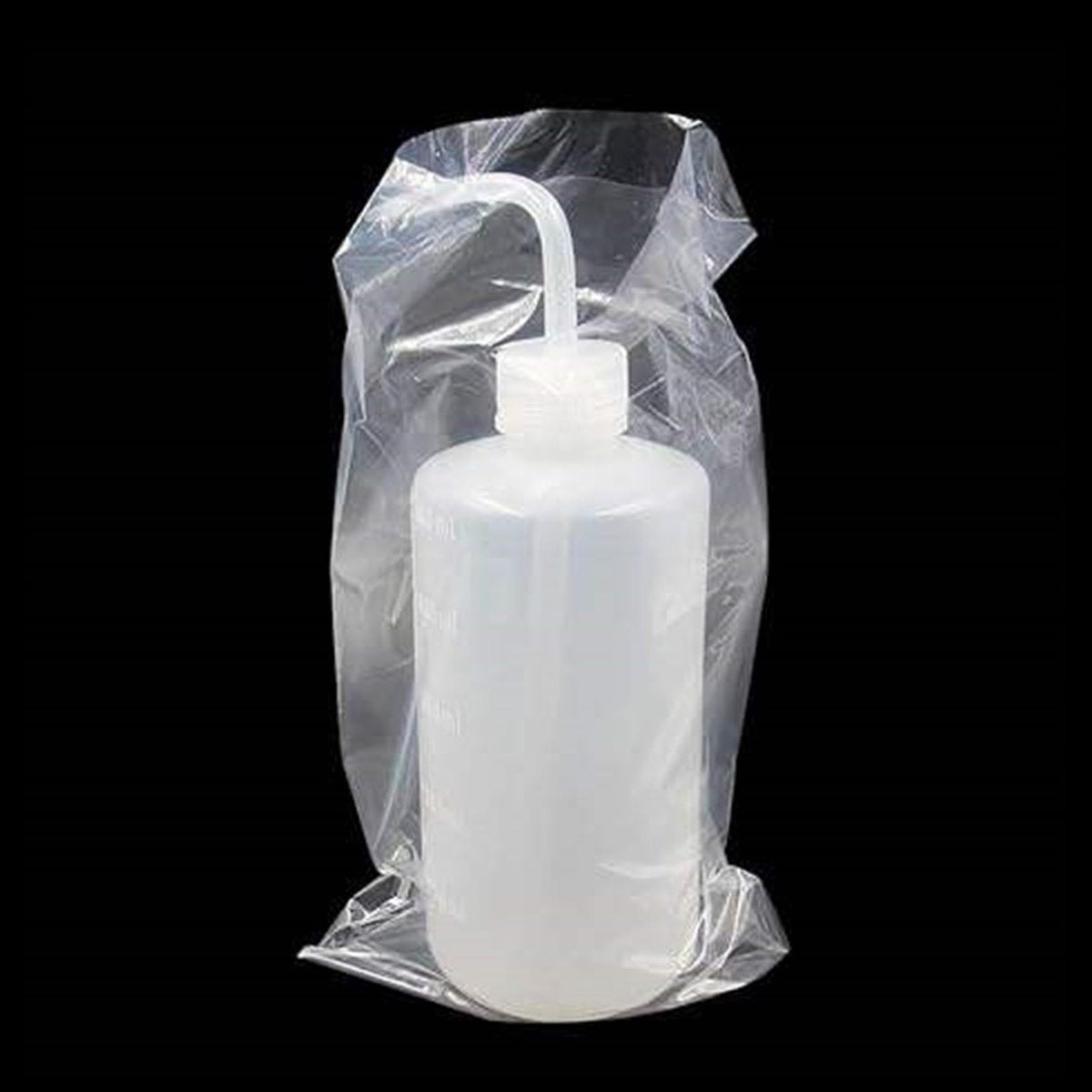 Hipifans Squeeze Bottle Covers, 100Pcs/Set Disposable Transparent PE Wash Bottle Covers Sleeves 6 x 10 Inch for Tattoo Cleaning Supplies Avelisse