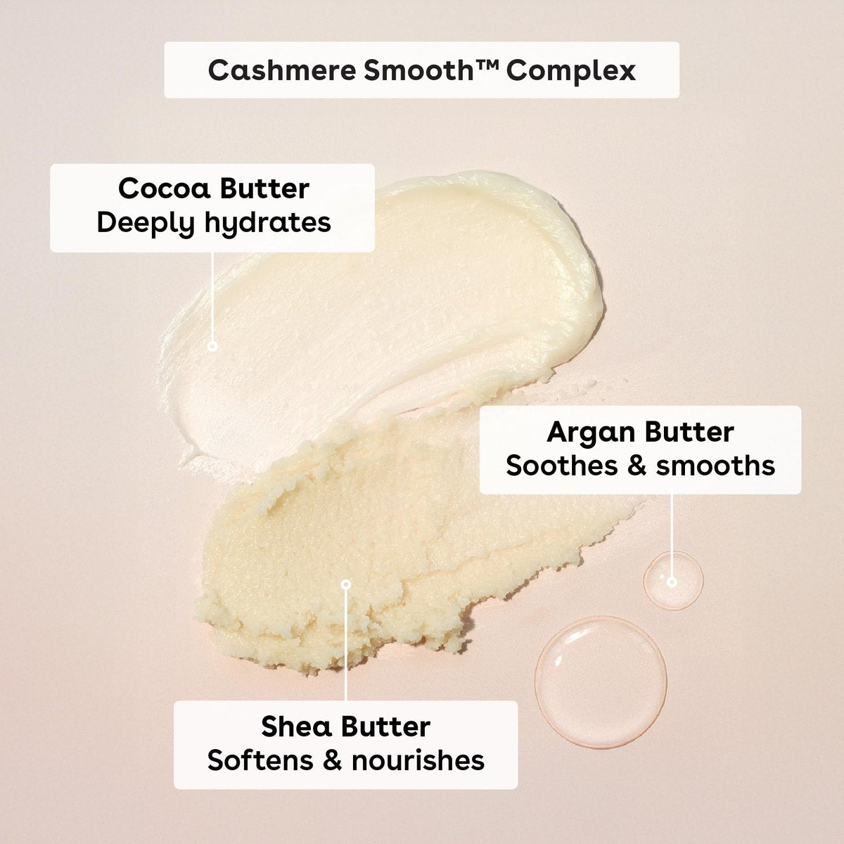 eos Cashmere Skin Collection Pre-Shave Scrub - Vanilla Cashmere, Exfoliating Body Scrub, Hydrating, Shea Sugar, 7 fl oz - görsel 3