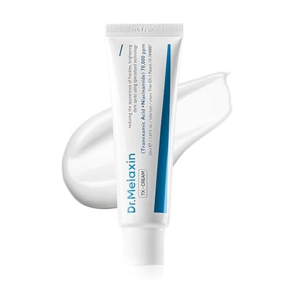 DR.Melaxin TX Tranexamic Acid Cream - Anti-Pigmentation & Freckle Cream for Even Skin Tone, Korean Skincare, 1.7 fl oz (50 ml)