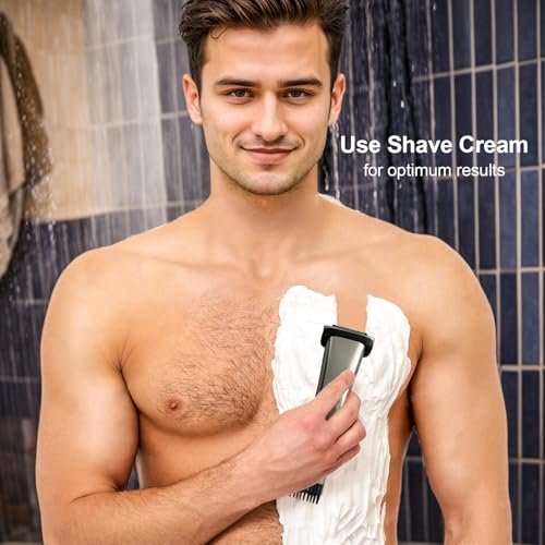 BG5000 Replacement Heads for Philips Norelco Bodygroom Trimmer - Compatible with BG2000/40 Shaver - 3 Pack Avelisse