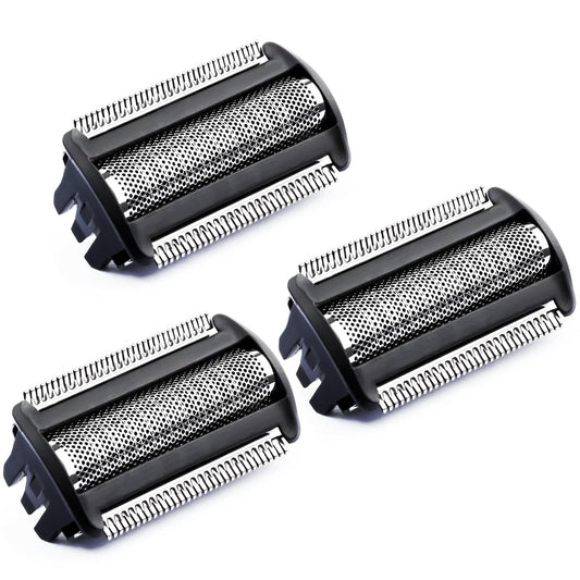 BG5000 Replacement Heads for Philips Norelco Bodygroom Trimmer - Compatible with BG2000/40 Shaver - 3 Pack Avelisse