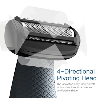 BG5000 Replacement Heads for Philips Norelco Bodygroom Trimmer - Compatible with BG2000/40 Shaver - 3 Pack Avelisse