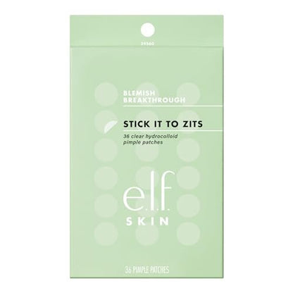 e.l.f. SKIN Blemish Breakthrough Stick It To Zits Pimple Patches - 36 Patches, Vegan & Cruelty-Free