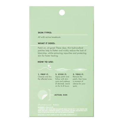 e.l.f. SKIN Blemish Breakthrough Stick It To Zits Pimple Patches - 36 Patches, Vegan & Cruelty-Free