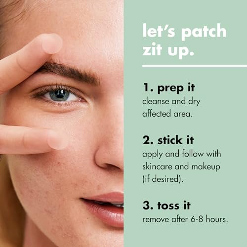 e.l.f. SKIN Blemish Breakthrough Stick It To Zits Pimple Patches - 36 Patches, Vegan & Cruelty-Free - görsel 6