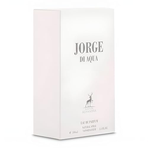 Maison Alhambra Jorge Di Aqua Eau de Parfum Spray for Men, 3.4 oz - görsel 6