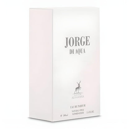 Maison Alhambra Jorge Di Aqua Eau de Parfum Spray for Men, 3.4 oz