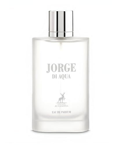 Maison Alhambra Jorge Di Aqua Eau de Parfum Spray for Men, 3.4 oz