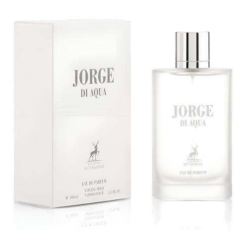 Maison Alhambra Jorge Di Aqua Eau de Parfum Spray for Men, 3.4 oz - görsel 4