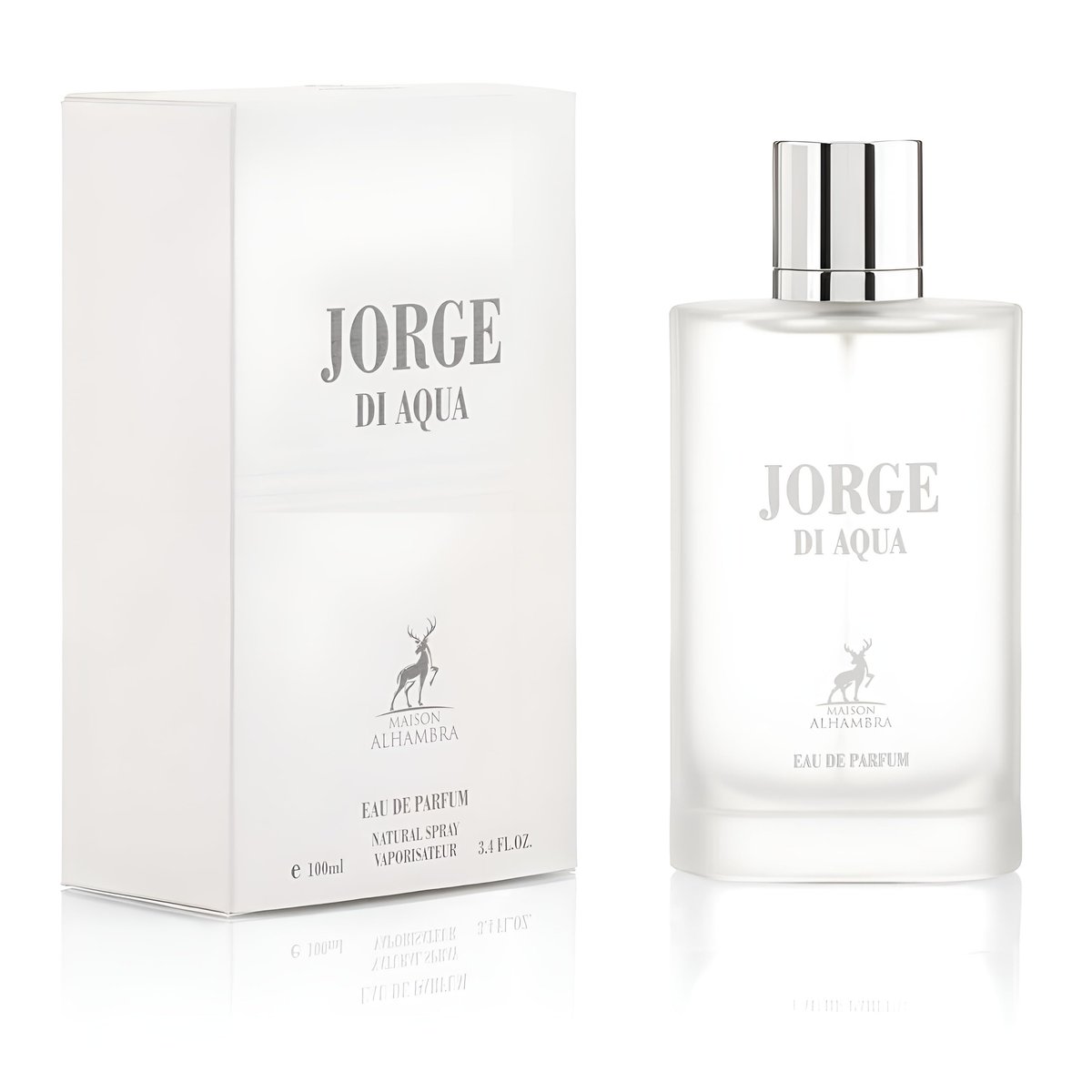 Maison Alhambra Jorge Di Aqua Eau de Parfum Spray for Men, 3.4 oz - görsel 3