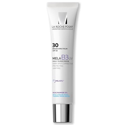 La Roche-Posay Mela B3 UV Daily Sunscreen SPF 30 Face Moisturizer with Melasyl & 5% Niacinamide – Anti-Aging, No White Cast, 40ml Avelisse