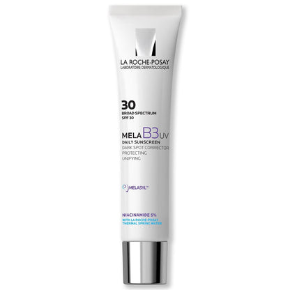 La Roche-Posay Mela B3 UV Daily Sunscreen SPF 30 Face Moisturizer with Melasyl & 5% Niacinamide – Anti-Aging, No White Cast, 40ml Avelisse