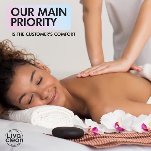 LivaClean Massage Table Warmer Heating Pad Blanket - 3 Temperature Settings, 70.8" x 29.5" Electric Heated Blanket for Spa, Beauty & Massage Therapy Avelisse
