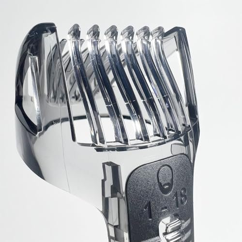 Replacement 1-18mm Beard Comb Compatible with Philips Norelco QuickGroom Models QG3330, QG3333, QG3340, QG3352, QG3360 Avelisse