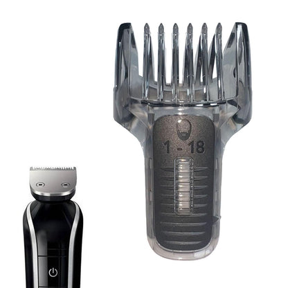 Replacement 1-18mm Beard Comb Compatible with Philips Norelco QuickGroom Models QG3330, QG3333, QG3340, QG3352, QG3360 Avelisse