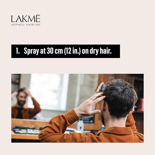 LAKMÉ K.Finish Hard Strong Hold Hairspray - Extreme Hold Hair Styling Spray, 10.2 Fl Oz - görsel 18