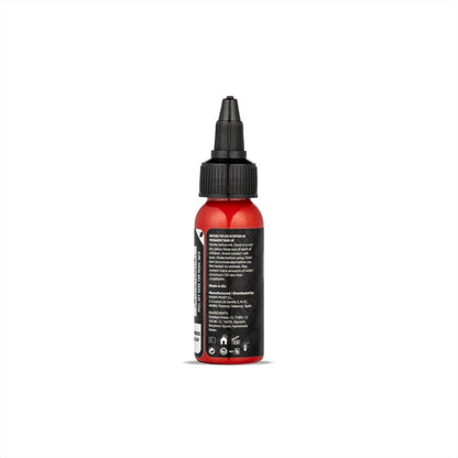Dynamic Color Co Platinum Collection Pure Red Tattoo Ink – REACH Compliant, Premium Quality, Made in Spain (1 oz) Avelisse