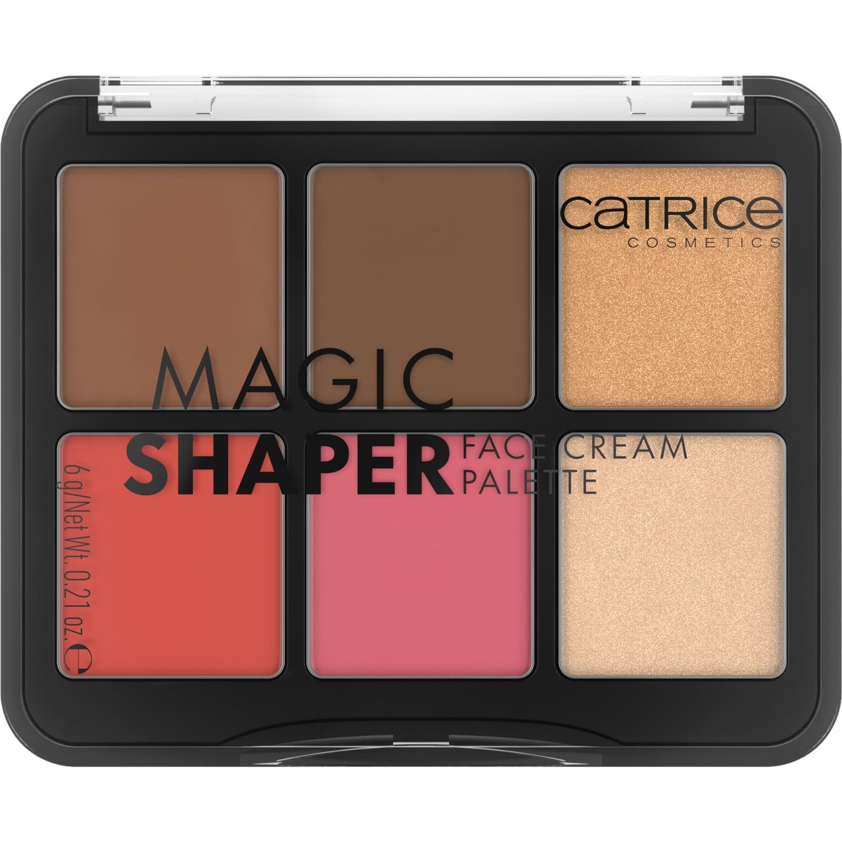Catrice Magic Shaper Face Cream Palette - Blush, Bronzer & Highlighter - Longwearing, Blendable & Buildable - Vegan & Cruelty Free - görsel 1