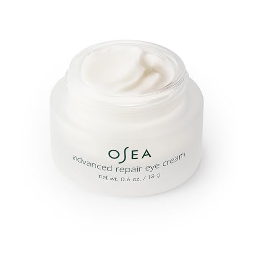 OSEA Advanced Repair Eye Cream - Hydrating Anti-Aging Under Eye Cream - Clean Beauty, 0.6 Oz Avelisse