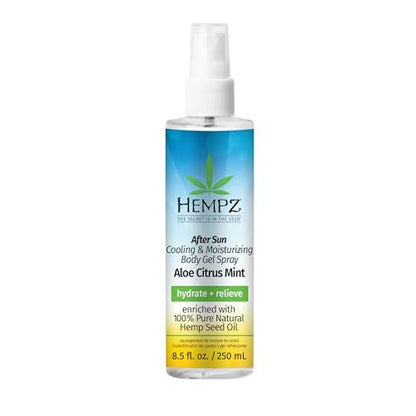 Hempz After Sun Cooling Aloe Vera Body Spray - Vegan Soothe & Hydrate Sunburn, 8.5 oz Avelisse