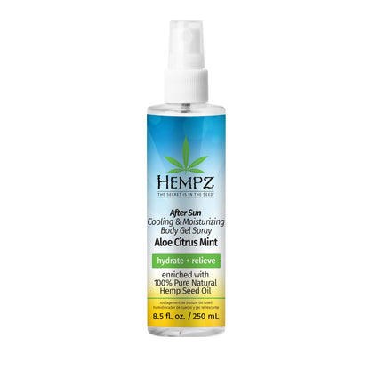 Hempz After Sun Cooling Aloe Vera Body Spray - Vegan Soothe & Hydrate Sunburn, 8.5 oz Avelisse