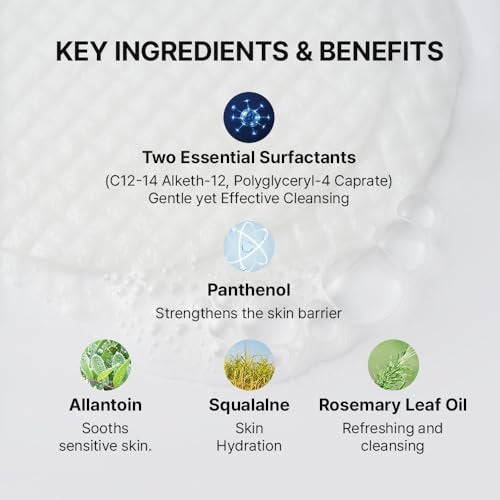 NEEDLY Mild Cleansing Pad - Makeup Remover for Sensitive Skin (60 Pads) - Triple Deep Cleansing, Barrier Care with Only Two Surfactants & Panthenol, Extra-Large Soft Vegan Pad, Korean Skincare Avelisse