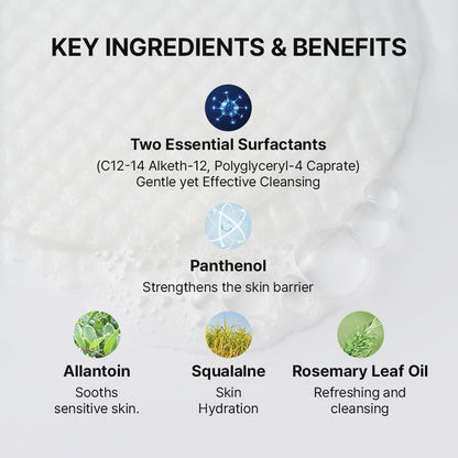 NEEDLY Mild Cleansing Pad - Makeup Remover for Sensitive Skin (60 Pads) - Triple Deep Cleansing, Barrier Care with Only Two Surfactants & Panthenol, Extra-Large Soft Vegan Pad, Korean Skincare Avelisse