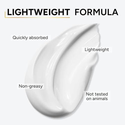 Retinol Cream for Face with Collagen Peptides & Hyaluronic Acid - Anti Aging Wrinkle Cream for Women and Men - Day & Night Facial Moisturizer for Firming, Tightening Neck & Décolleté