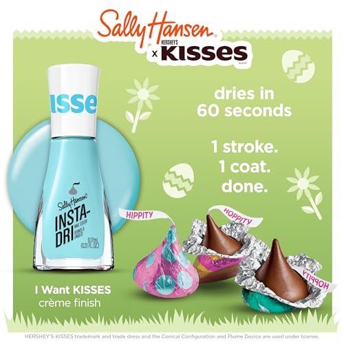 Sally Hansen Insta-Dri x Hershey's Kisses Nail Polish - I Want Kisses, 0.31 oz - görsel 8