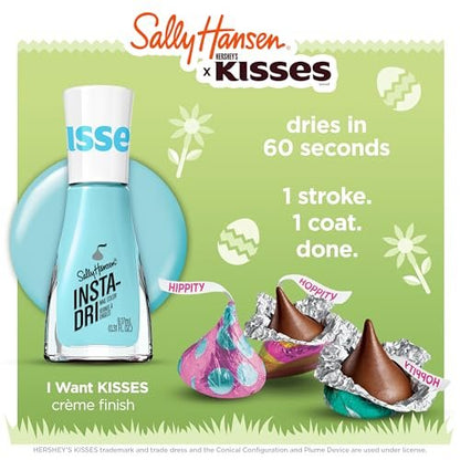 Sally Hansen Insta-Dri x Hershey's Kisses Nail Polish - I Want Kisses, 0.31 oz