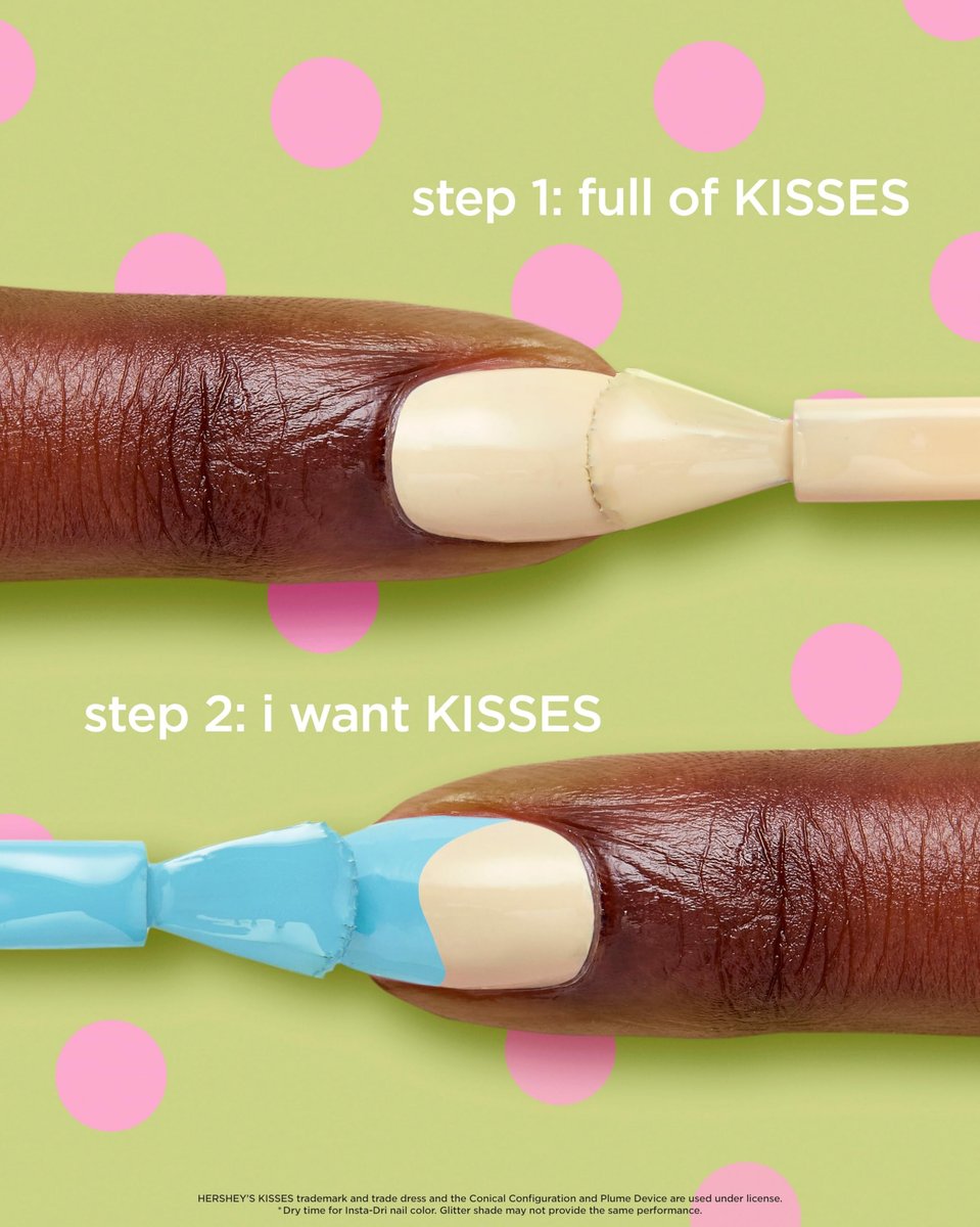 Sally Hansen Insta-Dri x Hershey's Kisses Nail Polish - I Want Kisses, 0.31 oz - görsel 13
