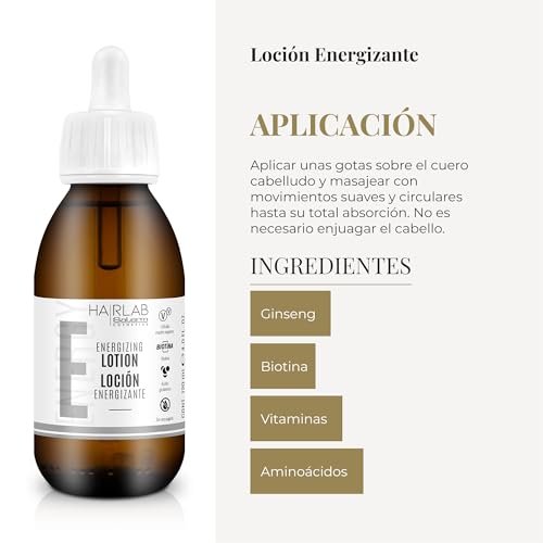 Salerm Hairlab Energizing Lotion – Clinically Tested Hair Strengthener, 4.0 oz Avelisse