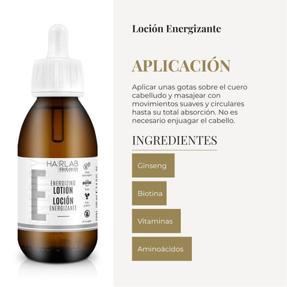 Salerm Hairlab Energizing Lotion – Clinically Tested Hair Strengthener, 4.0 oz Avelisse
