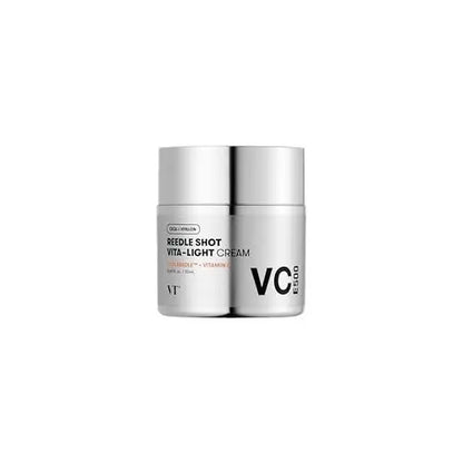 VT COSMETICS Vita-Light Cream - Vitamin C Face Moisturizer with Vitamins B & E for Glowing, Radiant Skin - 1.69 Fl Oz (50ml) - Dry, Normal, Sensitive Skin Avelisse