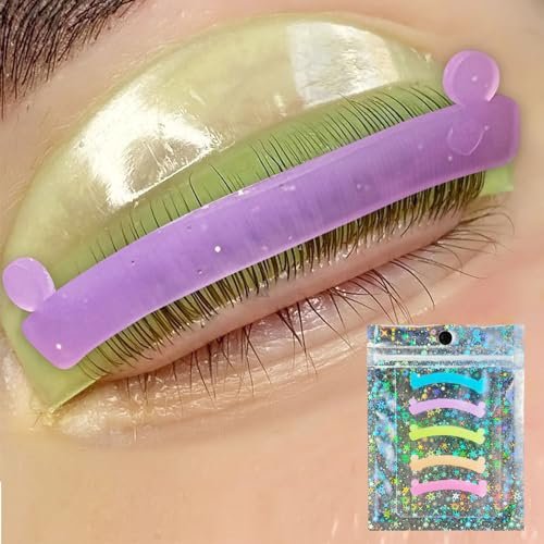 PERMANIA Lash Lift Ribbon – 5 Pcs Silicone Eyelash Rods for Professional Lash Lifting at Home - görsel 2