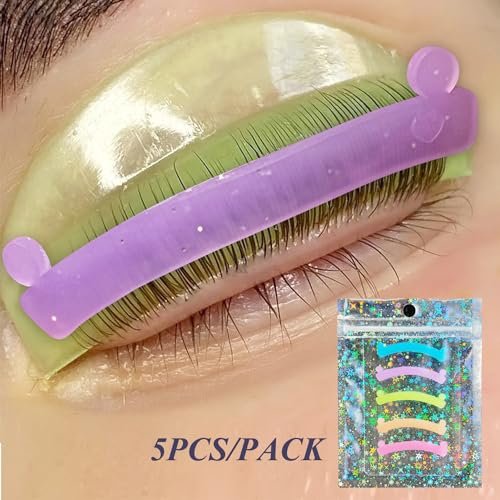 PERMANIA Lash Lift Ribbon – 5 Pcs Silicone Eyelash Rods for Professional Lash Lifting at Home - görsel 14