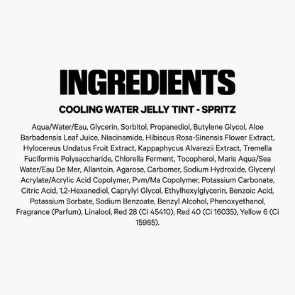 Milk Makeup Cooling Water Jelly Tint – Long-Lasting Sheer Lip + Cheek Stain in Spritz (Coral) – with Firming Vegan Collagen + Hydrating Aloe – Transfer Proof, Buildable Lip Tint & Blush – 0.17 oz