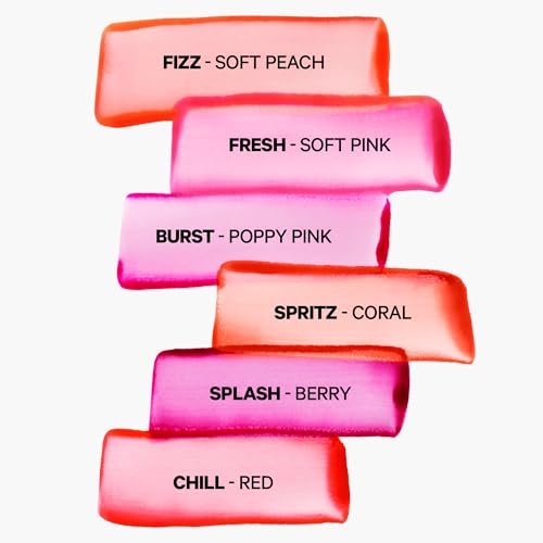 Milk Makeup Cooling Water Jelly Tint – Long-Lasting Sheer Lip + Cheek Stain in Spritz (Coral) – with Firming Vegan Collagen + Hydrating Aloe – Transfer Proof, Buildable Lip Tint & Blush – 0.17 oz - görsel 12