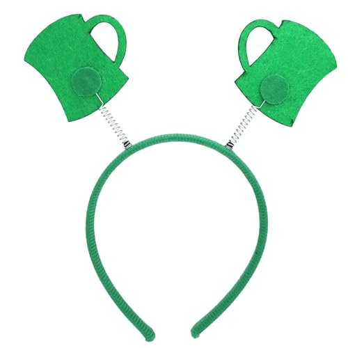 Needzo St. Patty's Beer Bopper Headband - Saint Patrick's Party Festive Hair Accessory, One Size - görsel 12