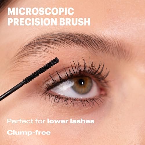 Annabelle Skinny Mascara, Black – Award-Winning Ultra-Precise Mascara for Length & Definition, Hypoallergenic, 0.13 fl oz (New Eco-Friendly Packaging) - görsel 8