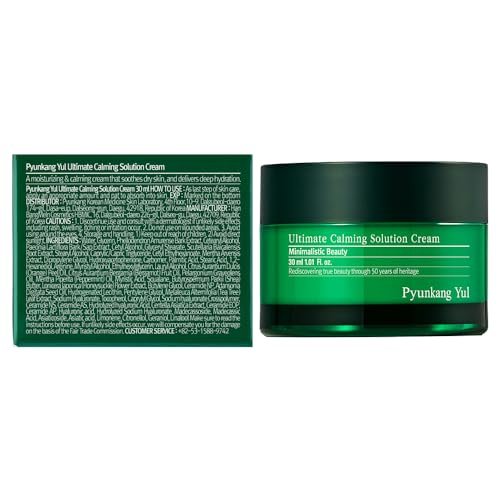 Pyunkang Yul Ultimate Calming Solution Cream – Intense Moisturizer for Sensitive Skin with Cica & Tea Tree, 1.01 Fl Oz (30ml) - görsel 4